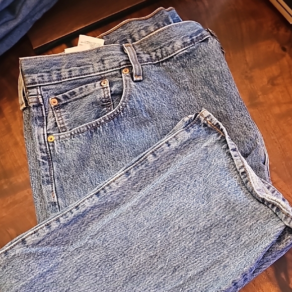 Levi'🔥s 501🔥 Blue Denim Jeans🔥LIKE NEW🔥 - Picture 5 of 6
